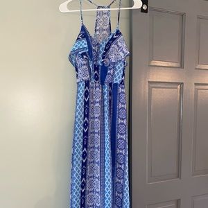 Blue Maxi Dress
